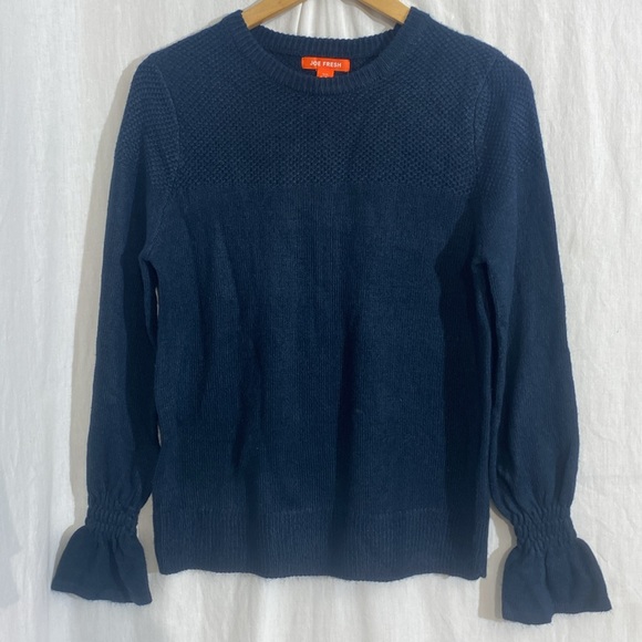 Joe Fresh Sweaters - NWT JOE FRESH Long Sleeve Crew Neck Sweater w/ Flared wrist